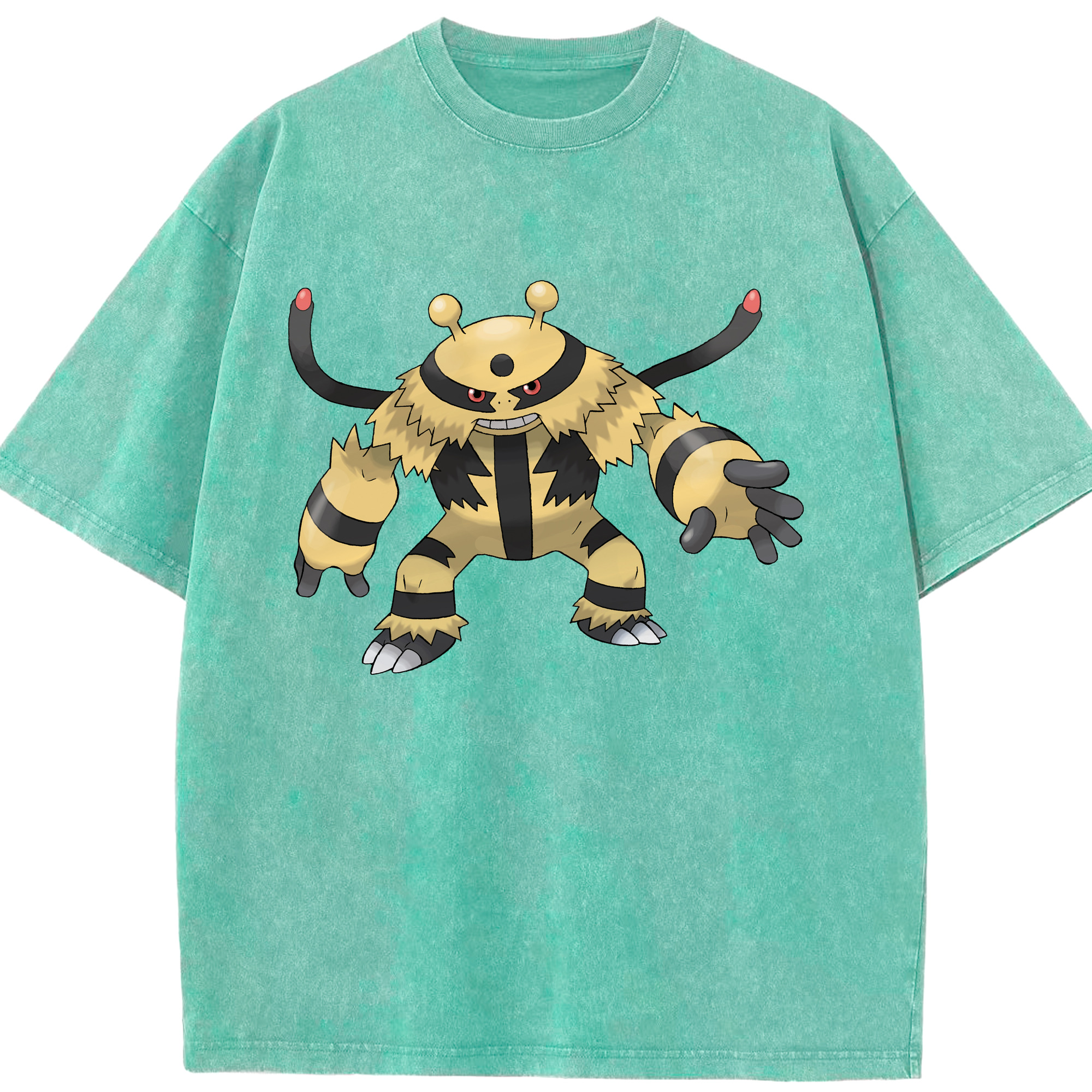 （画像用） ポケットモンスター Pokémon 綿100% ヴィンテージ風 半袖Tシャツ（フロントプリント）